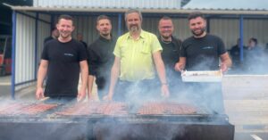 Nos salariés ont organisé ce traditionnel barbecue dans le but de favoriser les relations entre collègues, le tout dans une atmosphère amicale et détendue. C’est une nouvelle fois réussi !
