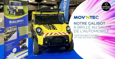 Our Galibot shone at the Paris Motor Show